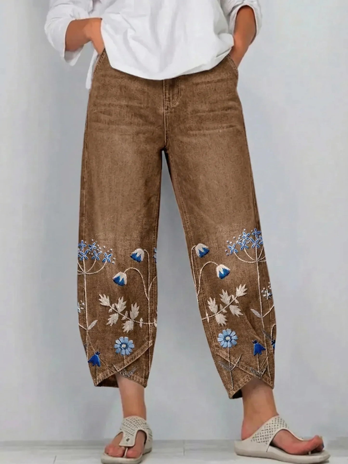 THE ELVÈRA — Casual Comfort-bukser