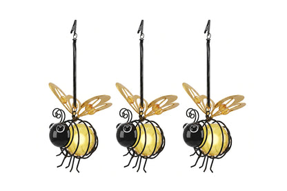 🐝 SolarBee | Solcelledrevet Hængende Bi-Lampe