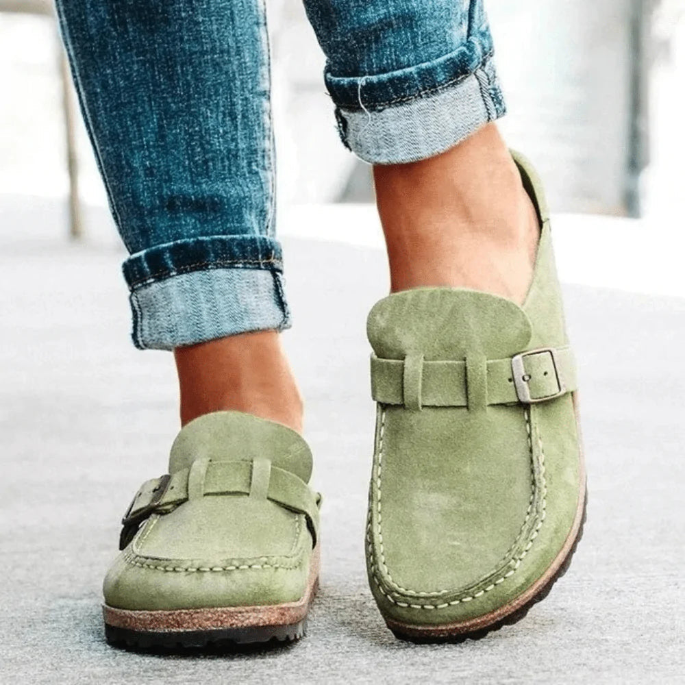 Blue Buckle™ - Stilfuld ortopædisk sandal